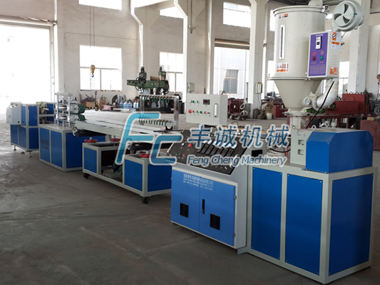 PC tube production line